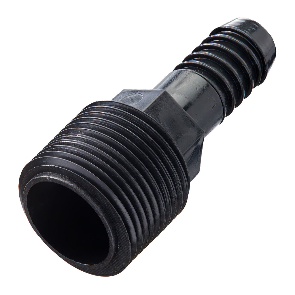 3/4" MPT x 1/2" Barb Riser Flex Pipe Adapter 94344