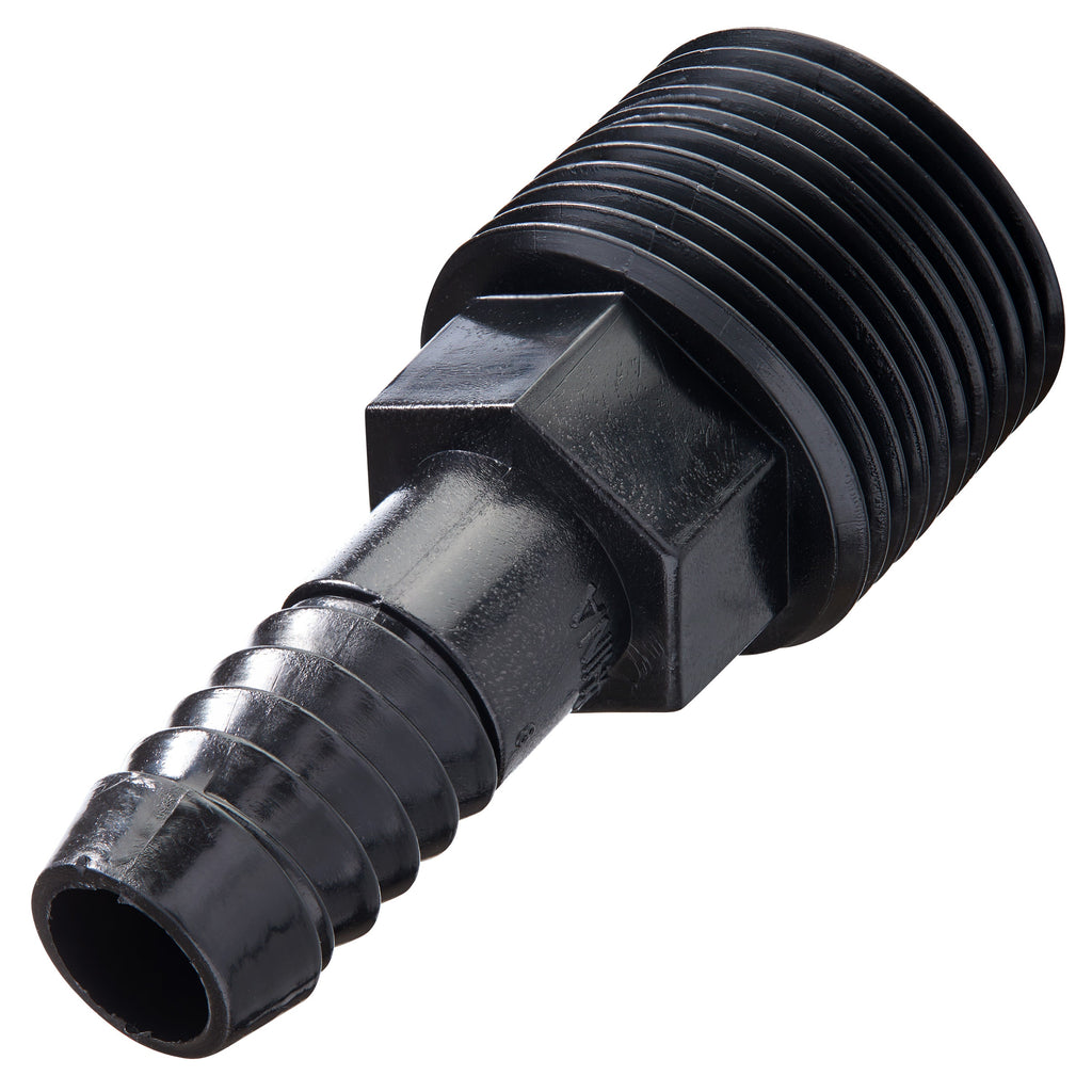 3/4" MPT x 1/2" Barb Riser Flex Pipe Adapter 94344