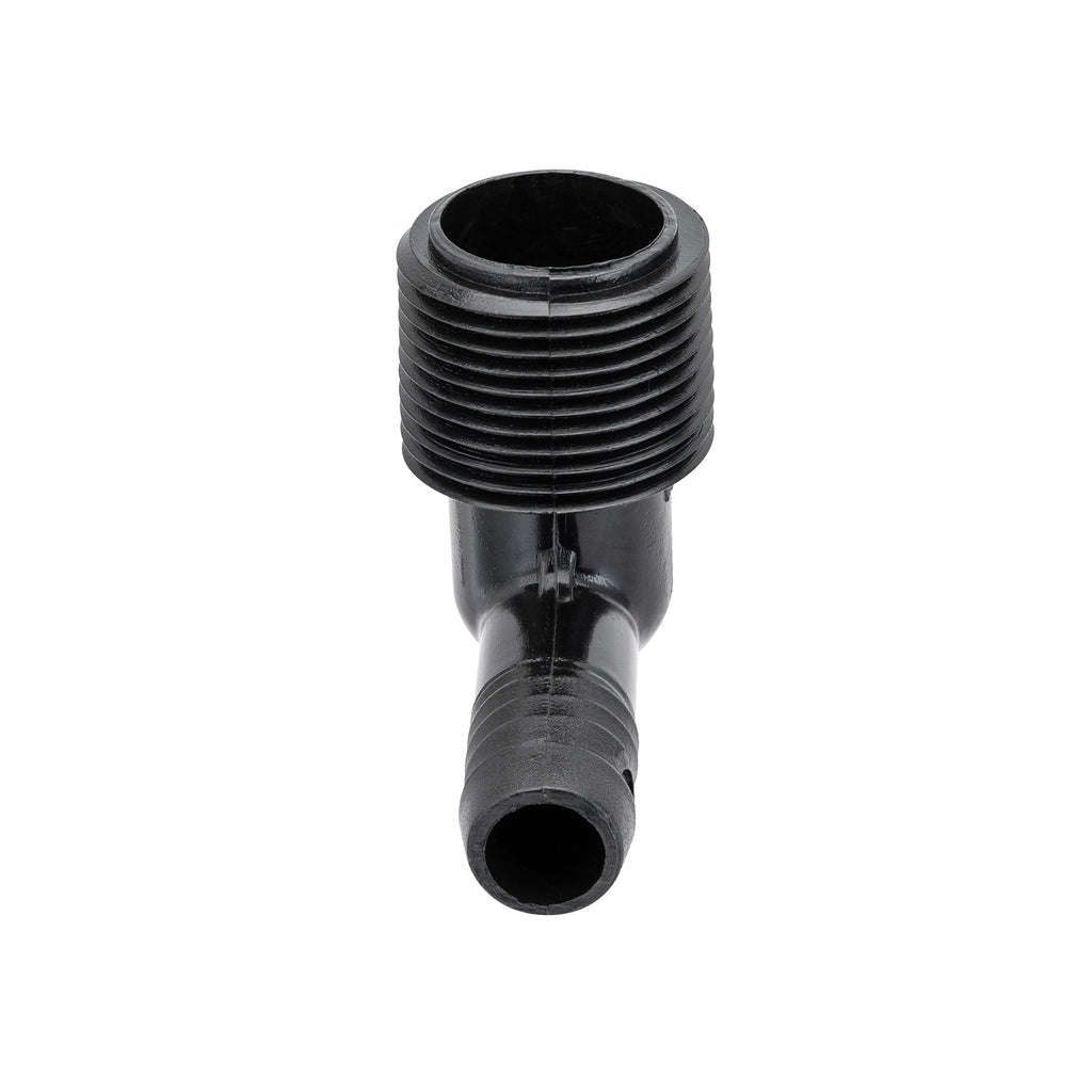 3/4" MPT x 1/2" Barb Riser Flex Pipe Elbow 94360