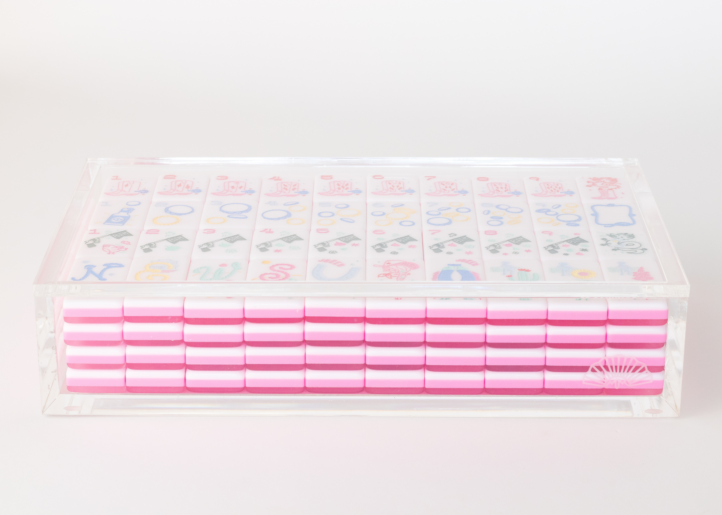 Miss Mahjong - Classic Acrylic Box