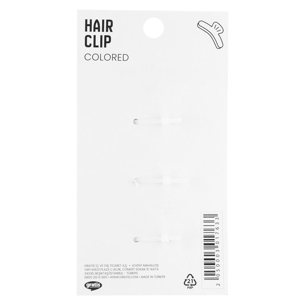 Eklips Marble Curved Hair Clips Set of 3