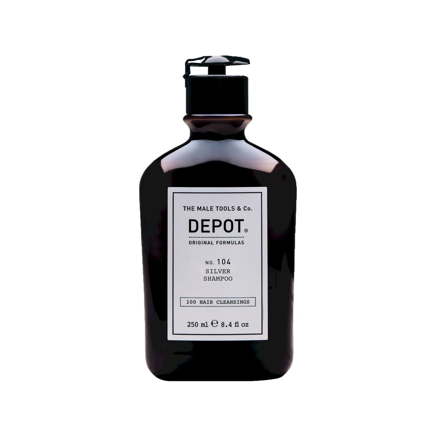 Depot No. 104 Silver Shampoo - 250ml Gentle Hair Care for All Hair Types