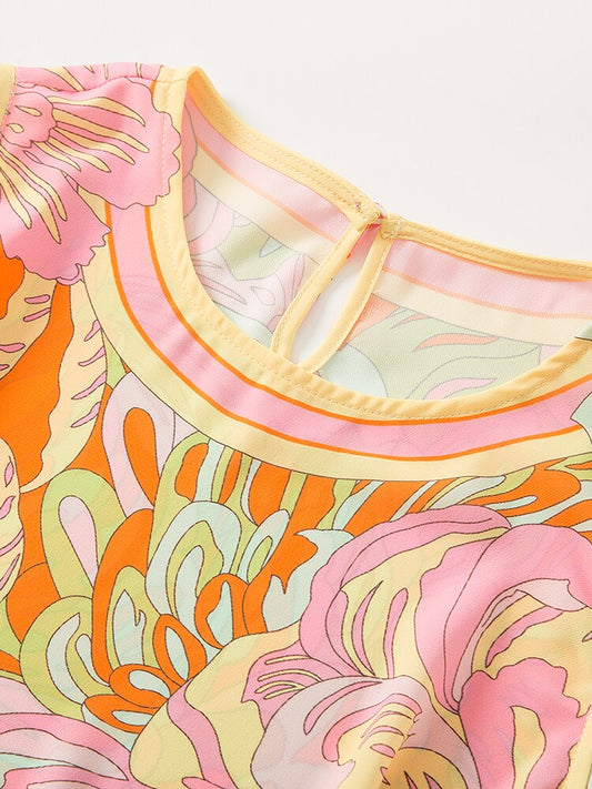 Tropical Tank Trouser Set