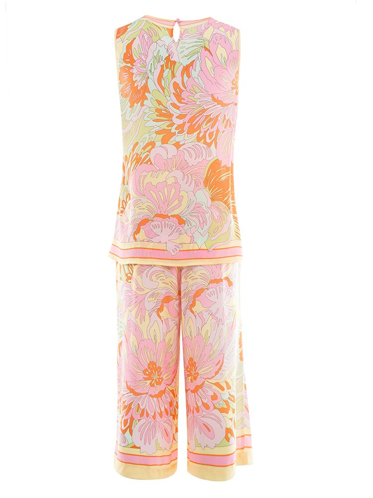 Tropical Tank Trouser Set