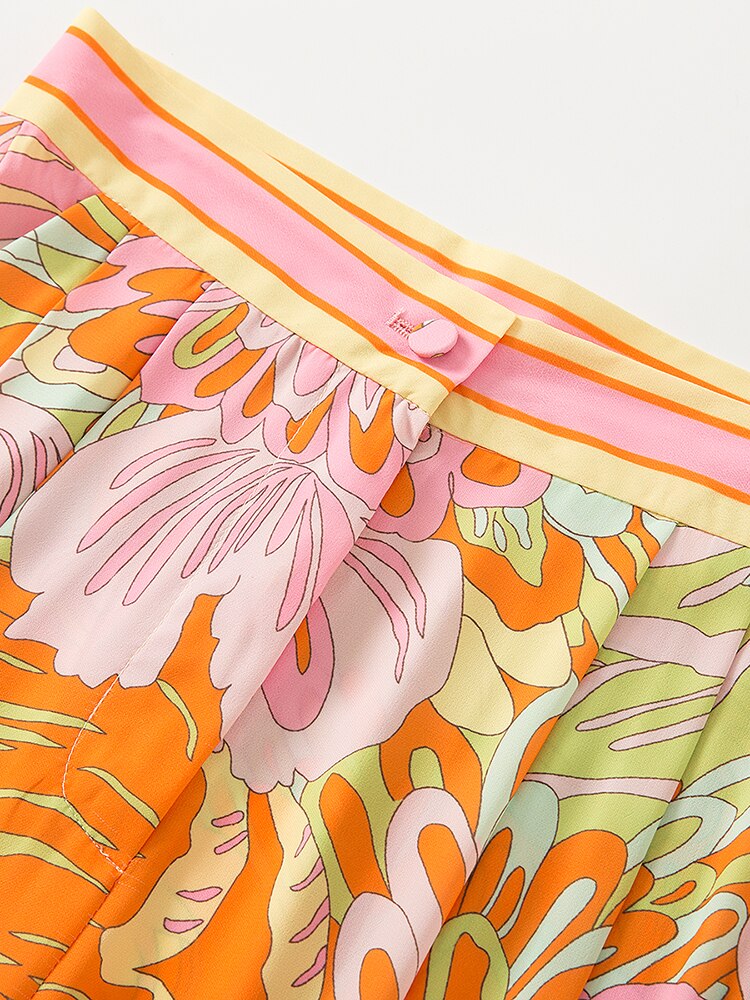 Tropical Tank Trouser Set