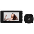 N7 4.5 inch Screen 1080P HD Night Vision Motion Detection Smart Cat Eye Video Doorbell (Black)