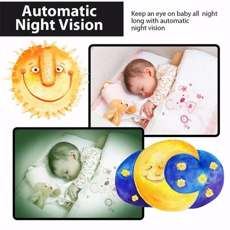 VB601 2.0 inch LCD Screen Hassle-Free Portable Baby Monitor, Support Two Way Talk Back, Night Vision(AU Plug)