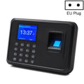 F01 Fingerprint Time Attendance Machine with 2.4 inch TFT Screen, EU Plug