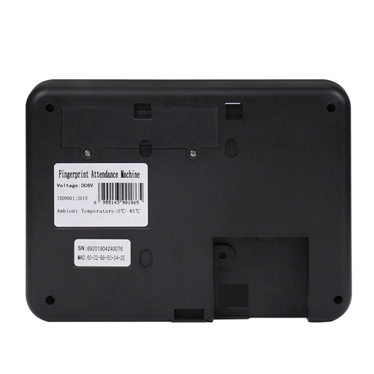 Realand AL325D Fingerprint Time Attendance with 2.4 inch Color Screen & ID Card Function & WiFi & Battery