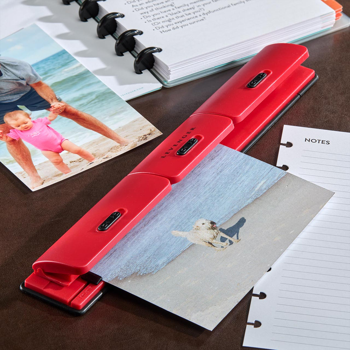 Circa 1-2-3 Portable Discbound Notebook Punch