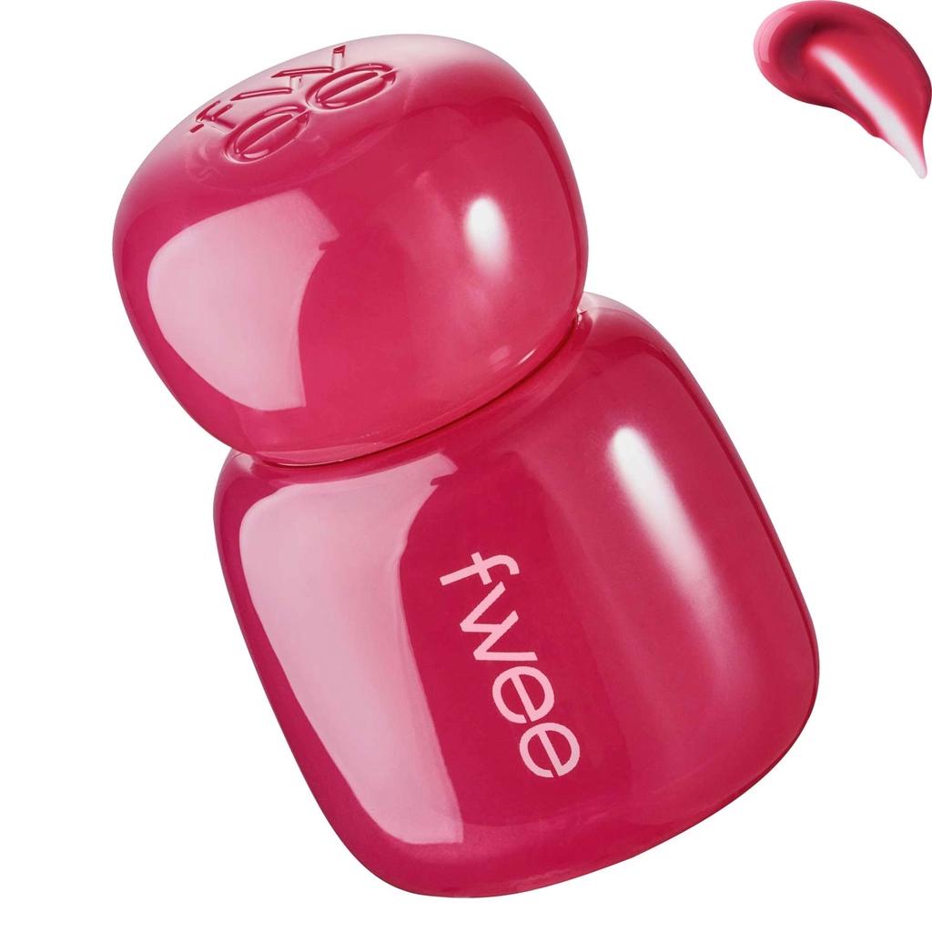 fwee Pink Obsession Lip Tint G10 Beat Pink - High-Shine Gloss 4g