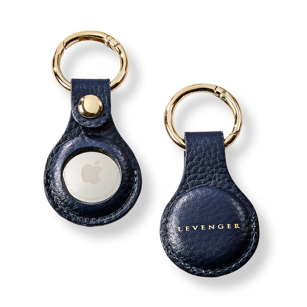 Carrie Leather Smart Tag Key Fob