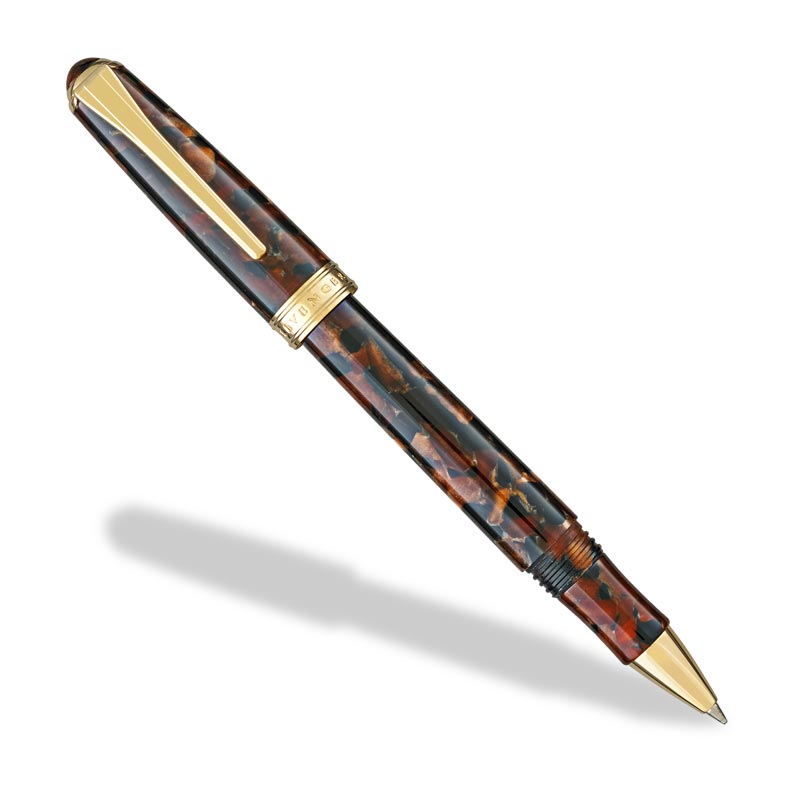 True Writer Classic Golden Dark Tortoise Pen