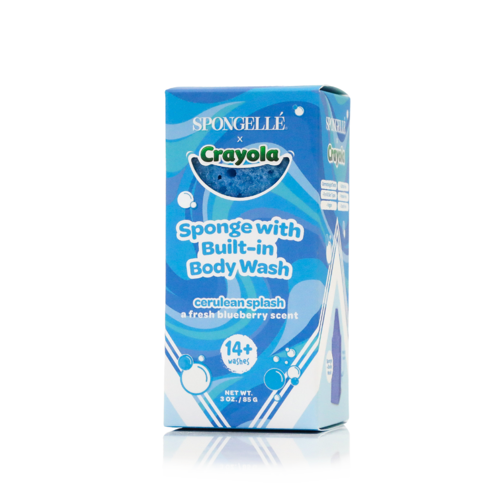Cerulean Splash Body Buffer | Crayola