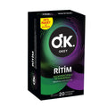 Okey Ritim Condoms for Enhanced Pleasure 20 Count