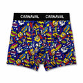 Carnaval Socks Fun Slogan Men's Boxer Briefs Large 1 Count