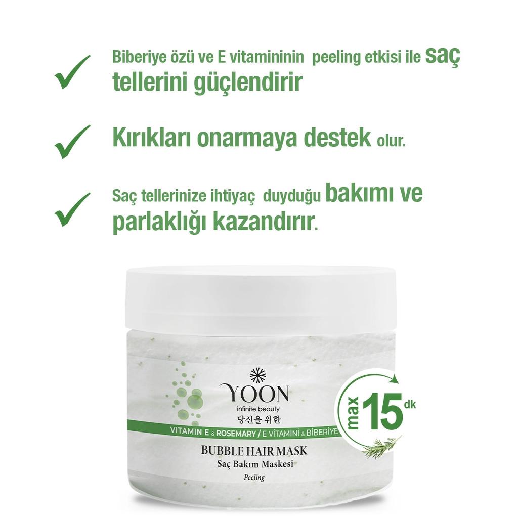 Yoon Rosemary & Vitamin E Nourishing Hair Mask 250 ml