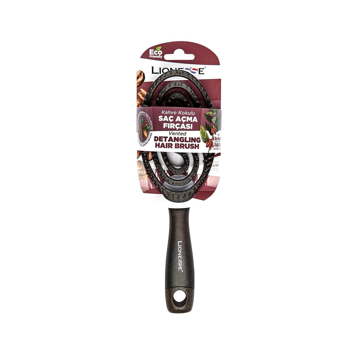 Lionesse Bio Hair Straightening Brush 8816 - Effortless Hair Styling for Curly & Wavy Hair
