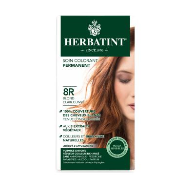 Herbatint Herbal Hair Dye - Natural Light Copper Blonde, Ammonia & Paraben-Free, Nourishing Hair Color
