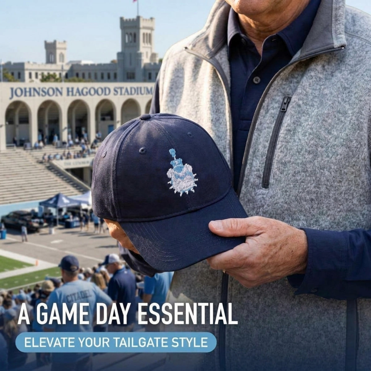 Citadel Spike Twill Embroidered Brim Hat Cap