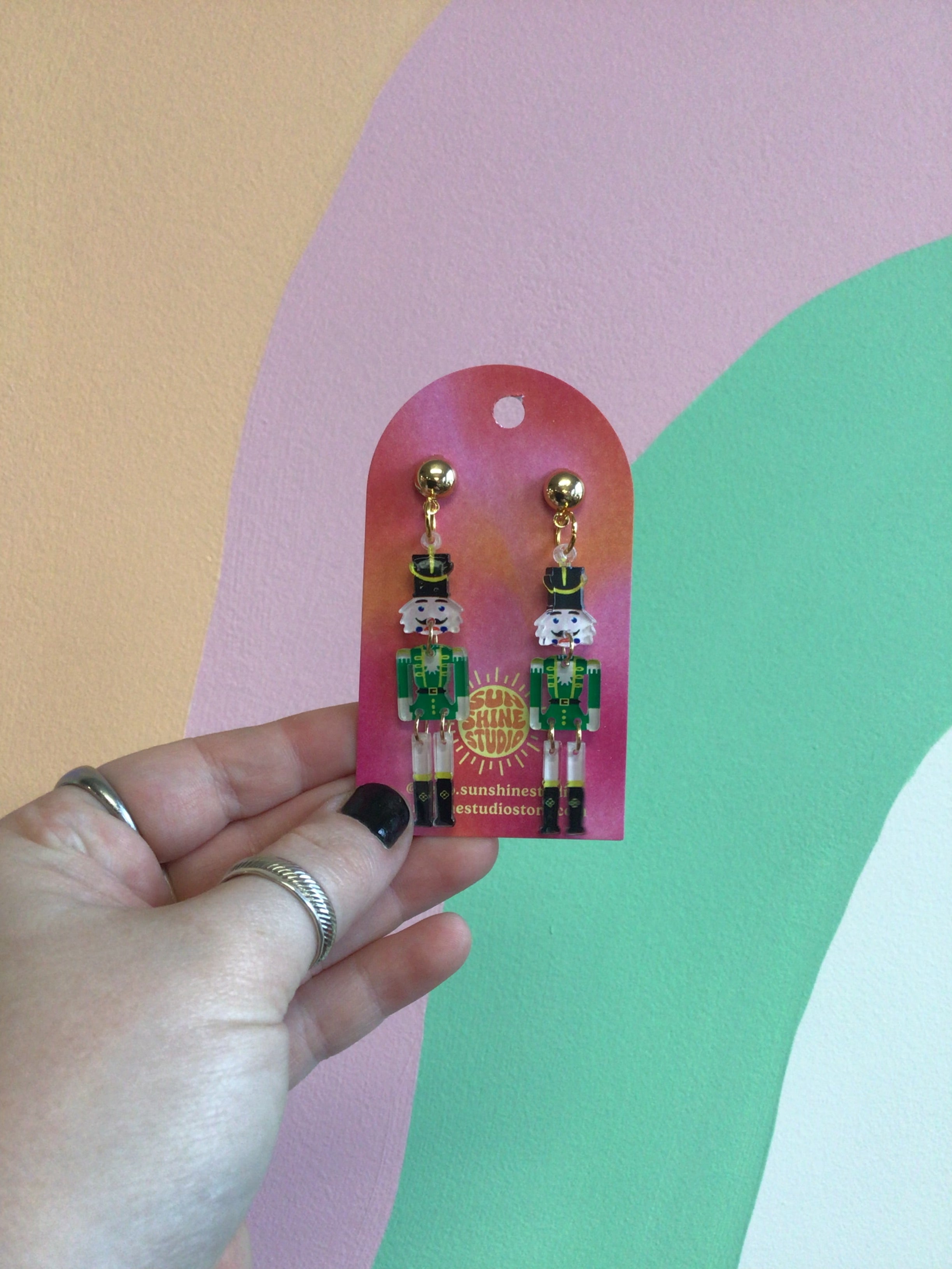 Dancing Nutcracker Earrings