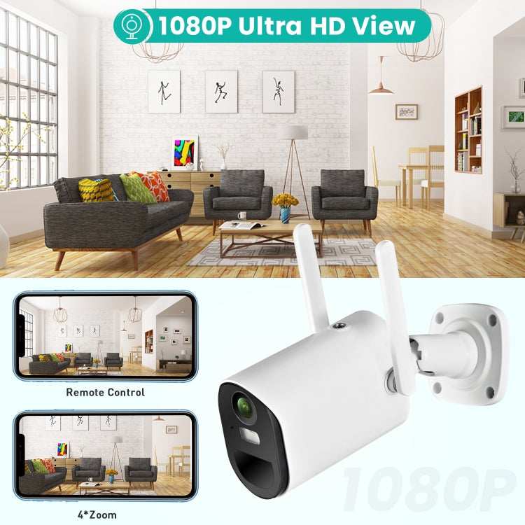 T20 1080P Full HD 4G (US Version) Solar Powered Camera, Support PIR Human Body Infrared Sensor, Night Vision, Two Way Audio, TF Card