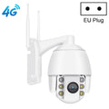 QX2 4G (EU Version) 1080P HD 360 Degrees Panoramic Day and Night Full-color IP66 Waterproof Smart Camera, Support Motion Detection / Two-way Voice / TF Card, EU Plug