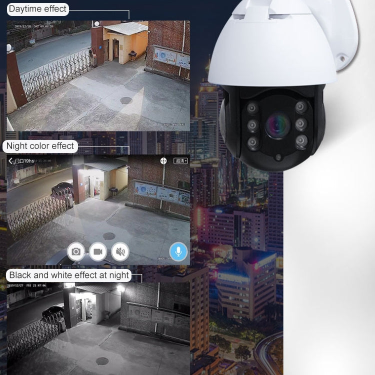 QX9 1080P IP65 Waterproof WiFi Smart Camera, Support Motion Detection / TF Card / Two-way Voice, EU Plug