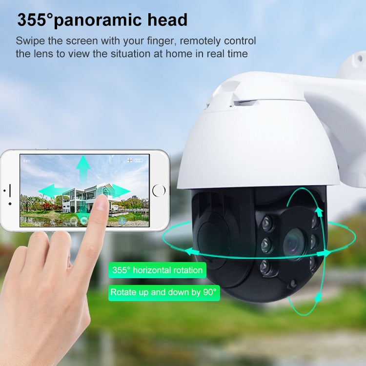 QX9 1080P IP65 Waterproof WiFi Smart Camera, Support Motion Detection / TF Card / Two-way Voice, US Plug