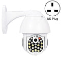 QX17 2 Million Pixels WiFi High-definition Surveillance Camera Outdoor Dome Camera, Support Night Vision & Two-way Voice & Motion Detection(UK Plug)