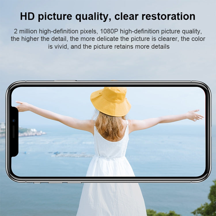 QX17 2 Million Pixels WiFi High-definition Surveillance Camera Outdoor Dome Camera, Support Night Vision & Two-way Voice & Motion Detection(US Plug)