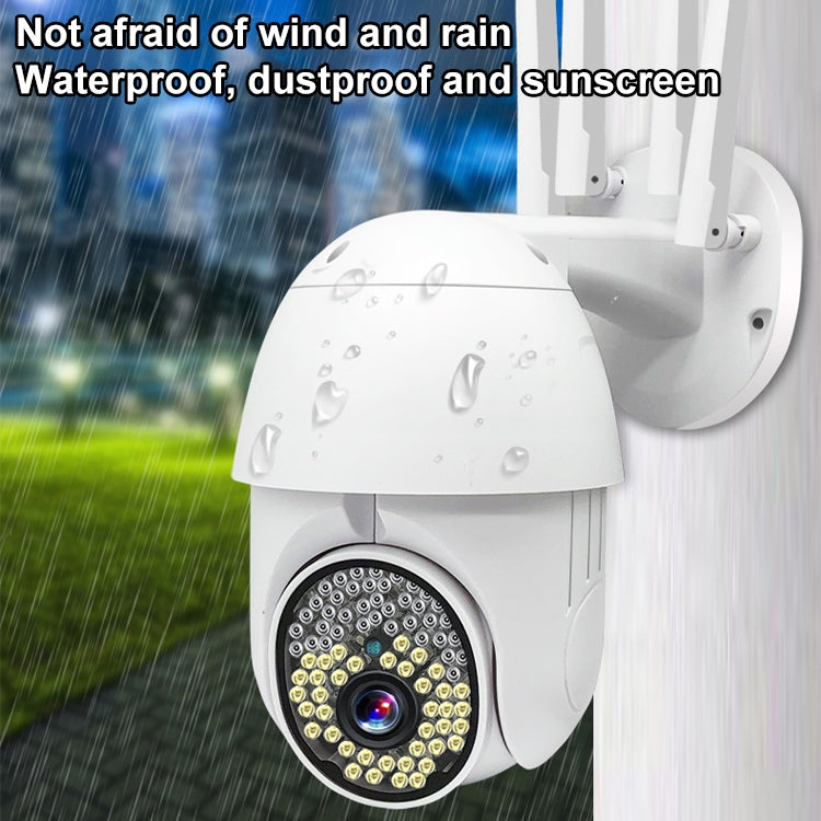 QX38 1080P WiFi High-definition Surveillance Camera Outdoor Dome Camera, Support Night Vision & Two-way Voice & Motion Detection(US Plug)