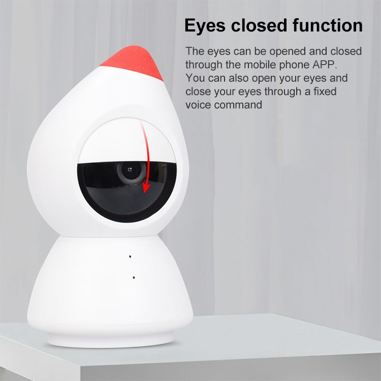 YT43 2 Million Pixels HD Wireless Indoor Home Little Red Riding Hood Camera, Support Motion Detection & Infrared Night Vision & Micro SD Card(AU Plug)