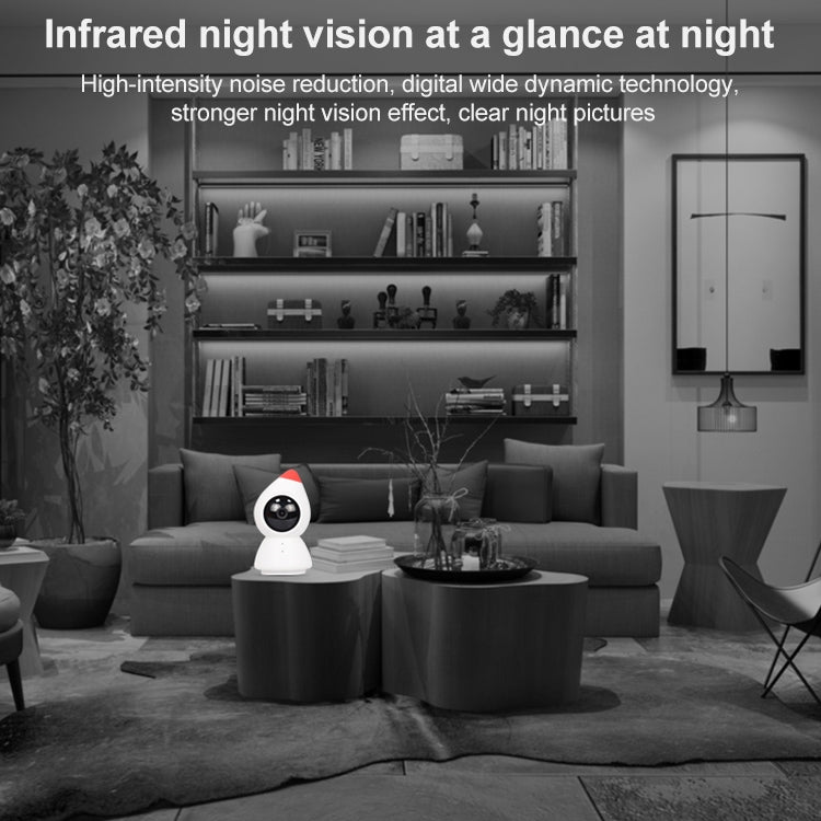 YT43 2 Million Pixels HD Wireless Indoor Home Little Red Riding Hood Camera, Support Motion Detection & Infrared Night Vision & Micro SD Card(EU Plug)