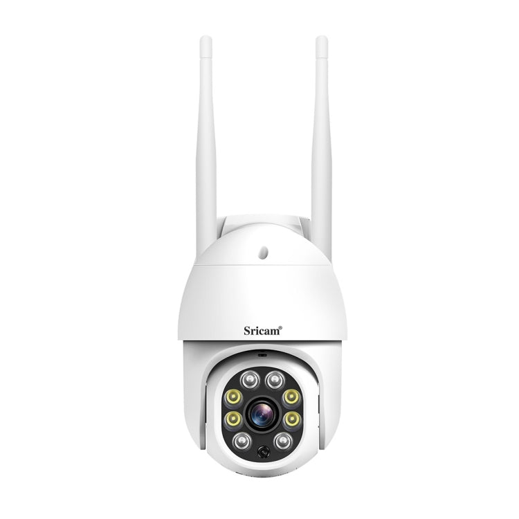 Sricam SP028 1080P HD Outdoor PTZ Camera, Support Two Way Audio / Motion Detection / Humanoid Detection / Color Night Vision / TF Card, UK Plug