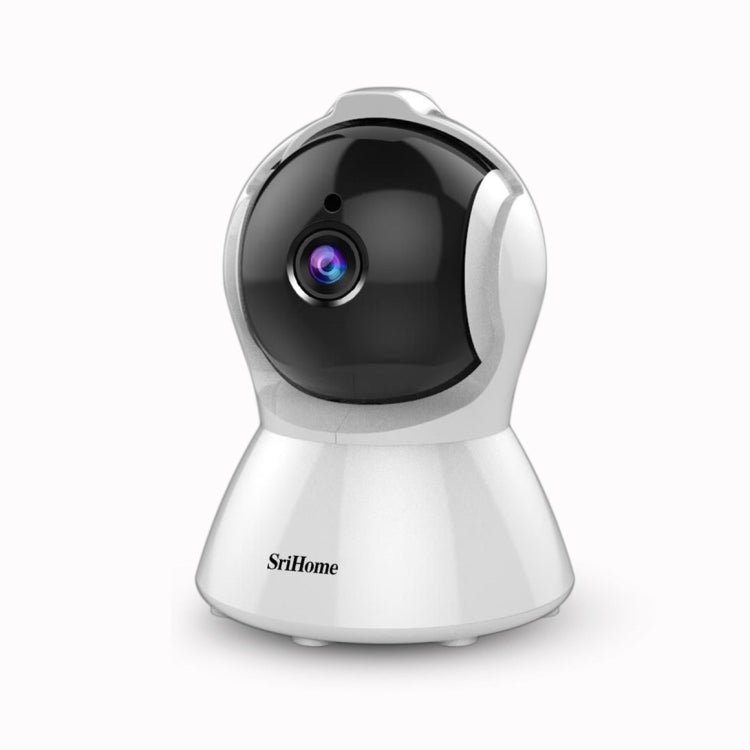 SriHome SH025 2.0 Million Pixels 1080P HD AI Auto-tracking IP Camera, Support Two Way Audio / Motion Tracking / Humanoid Detection / Night Vision / TF Card, UK Plug