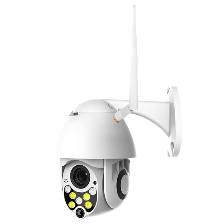 Wireless Surveillance Camera HD PTZ Home Security Outdoor IP66 Waterproof Network Dome Camera, Support Night Vision & Motion Detection & TF Card, AU Plug