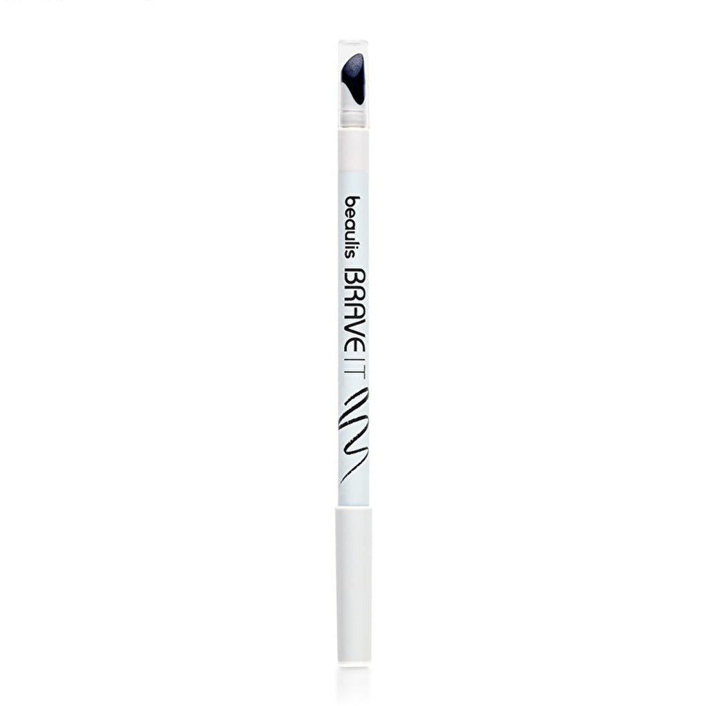 Beaulis Smoky Eye Eyeliner - Dual-Ended for Effortless Makeup, 100 Black