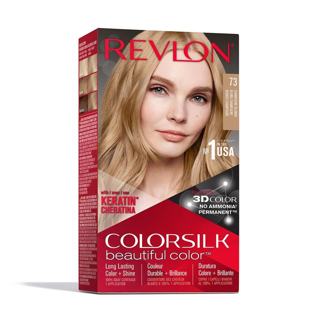 Revlon ColorSilk Beautiful Color Hair Dye 73 Champagne Blonde