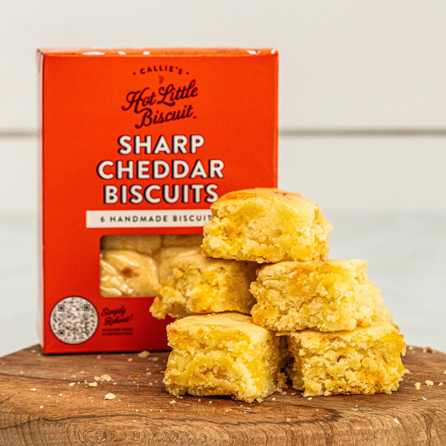 Sharp Cheddar Biscuits (24 Biscuits)