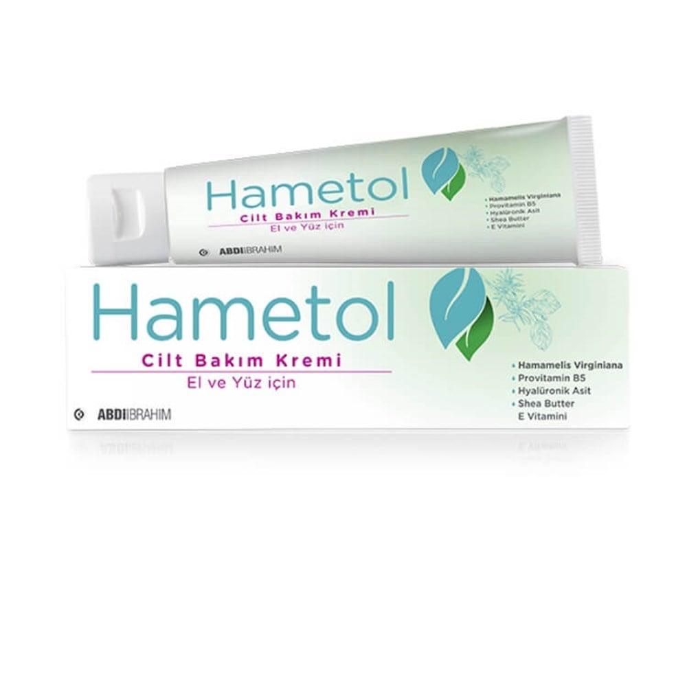 Hametol Moisturizing Cream for Sensitive Skin - Daily Skin Care with Hamamelis & Hyaluronic Acid