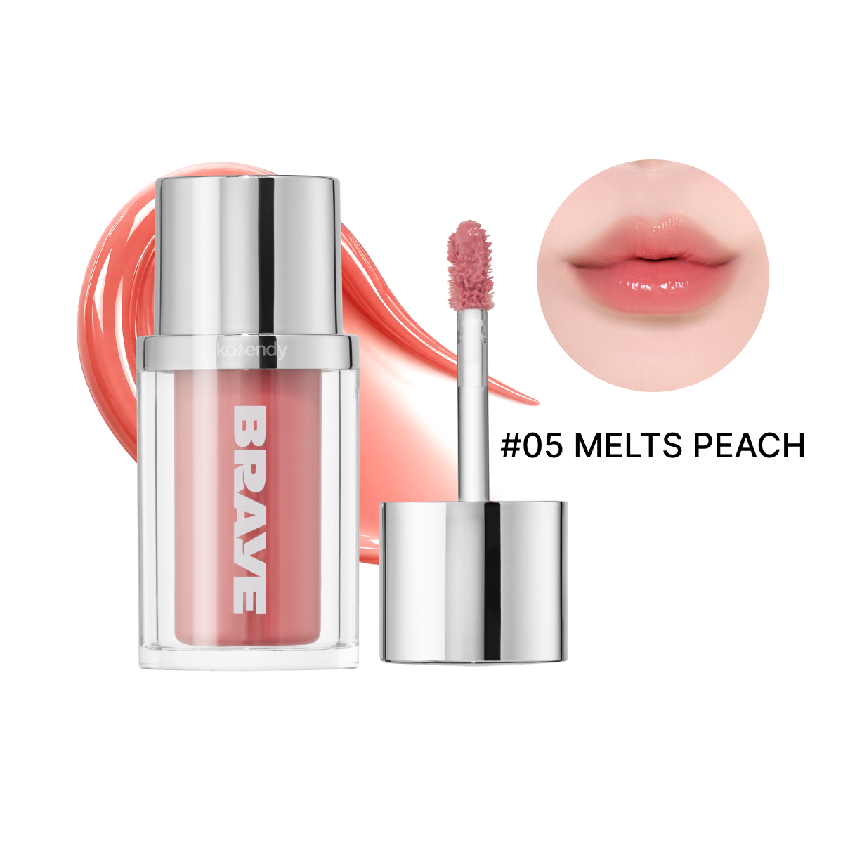 Braye Volume Plumping Tint with Collagen and Peptides, Melts Peach 3.5g