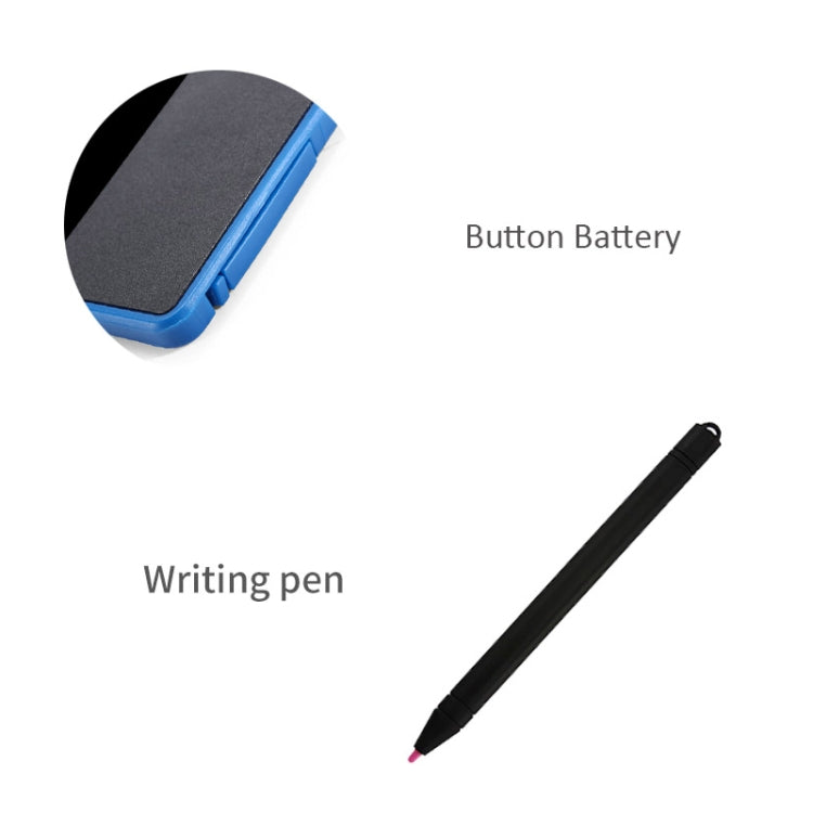 Portable 12 inch LCD Writing Tablet Drawing Graffiti Electronic Handwriting Pad Message Graphics Board Draft Paper with Writing Pen(Red)