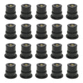 20 in 1 M6 Universal Motorcycle Windshield Brass Nuts