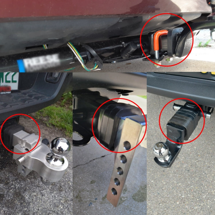 CP-3015 4 in 1 Car 2 inch Trailer Hitch Receiver Silencer Pad