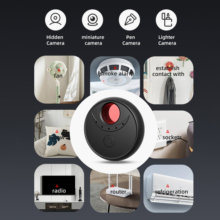 X17S Camera Detector GPS Car Signal Positioning Detector (White)