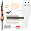 100W Electric Soldering Iron Plastic Welding Machine Car Bumper Repair Plier, EU Plug (Red)
