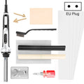 100W Electric Soldering Iron Plastic Welding Machine Car Bumper Repair Plier, EU Plug (White)