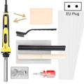 100W Electric Soldering Iron Plastic Welding Machine Car Bumper Repair Plier, EU Plug (Yellow)