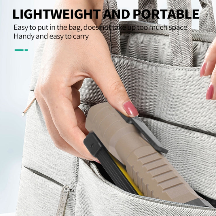 FT20 Folding Magnet Car Inspection Light Work Maintenance Lamp Strong Emergency COB LED Lamp (Black)